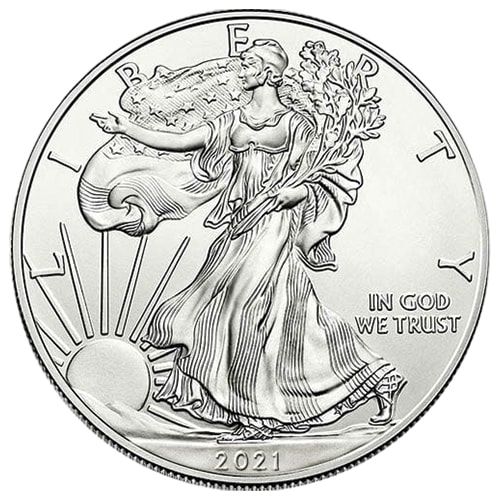 2021 1 oz Philadelphia Mint American Silver Eagle MintCertified™ Premium Uncirculated | Sealed Tube
