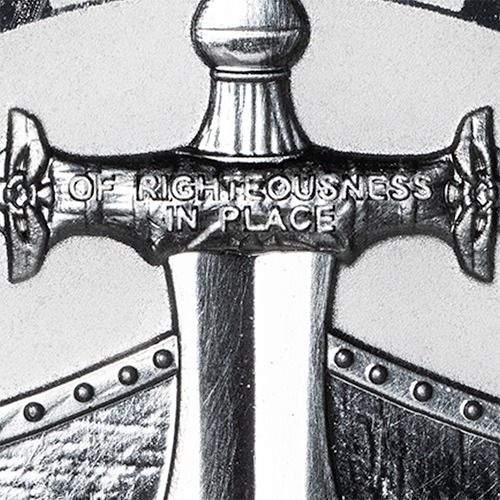 3 Day Ship】2024 Niue Sword of Truth Platinum 1oz Reverse
