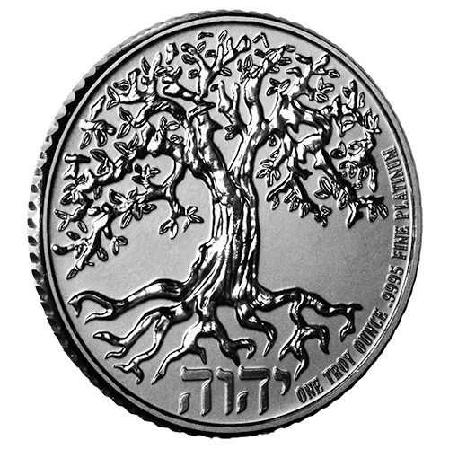 2024 1 oz Tree of Life Reverse Proof Platinum Coin w/ Box and COA