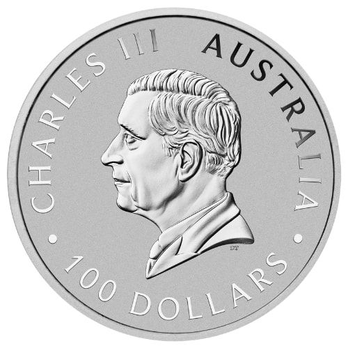2025 1 oz Australian Platinum Kangaroo Coin BU
