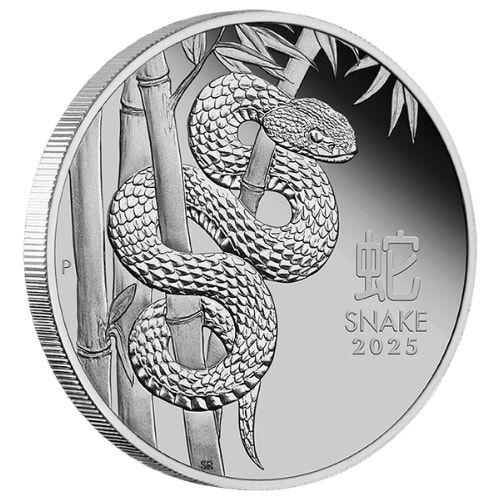 Buy 2025 1 oz Year of the Snake Proof Platinum Coin - Lunar Series