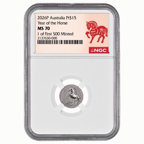 Buy 2026 NGC MS-70 1 of First 500 Minted 1/10 oz Year of the Horse