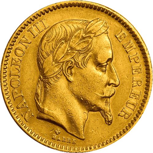 20 Franc French Gold Coin Avg Circulated - Random Year