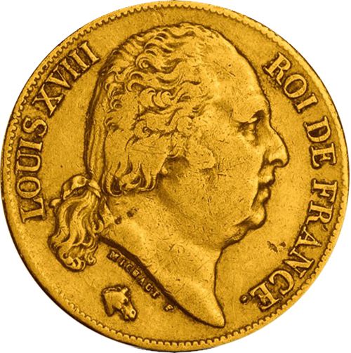 20 Franc French Gold Coin Avg Circulated - Random Year