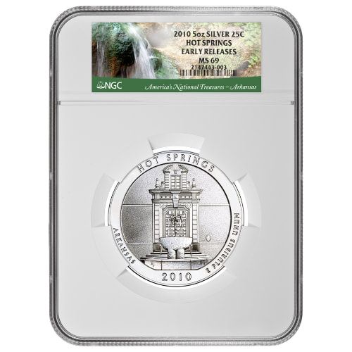 Buy 2010 NGC MS-69 Early Releases America the Beautiful Silver 5