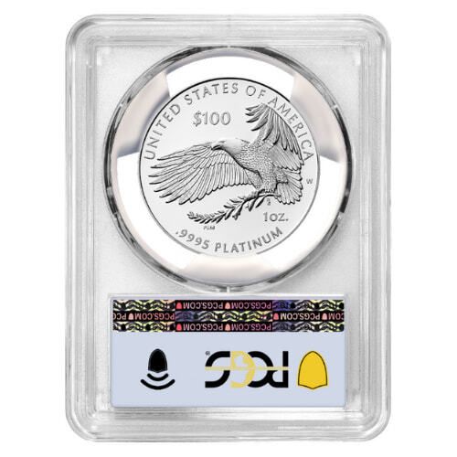 PCGS PR-70 First Day of Issue 2024-W 1 oz American Platinum Eagle Proof Coin