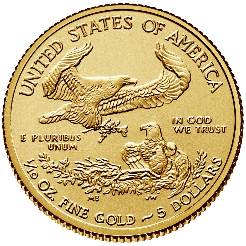 1/10 oz Gold American Eagle - Random Year