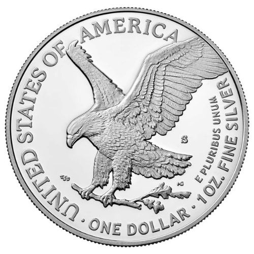2023-S 1 oz American Silver Eagle Proof Coin with Box & COA