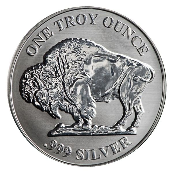 1 oz Silver Buffalo Round - Random Mint