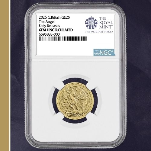 2026\u0020NGC\u0020GEM\u0020Uncirculated\u0020Early\u0020Releases\u00201\u002F4\u0020oz\u0020British\u0020Angel\u0020Gold\u0020Coin