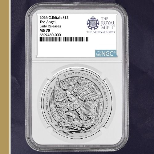 2026\u0020NGC\u0020MS\u002D70\u0020Early\u0020Releases\u00201\u0020oz\u0020British\u0020Angel\u0020Silver\u0020Coin