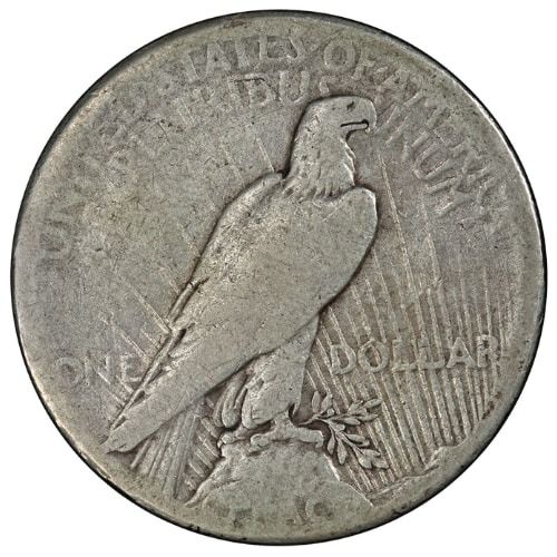 1922-1935 Cull Peace Silver Dollar