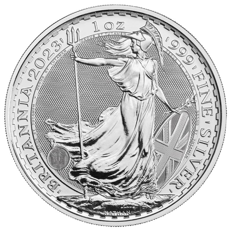 Silver Britannia Obverse