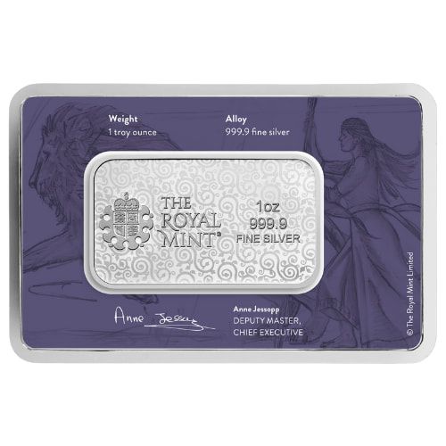 Buy 2025 1 oz Una and the Lion Silver Bars - SD Bullion