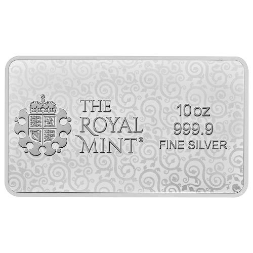 2025 10 oz Una and the Lion Silver Bar