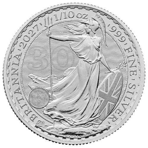 2027\u00201\u002F10\u0020oz\u0020Silver\u0020Britannia\u0020Coin