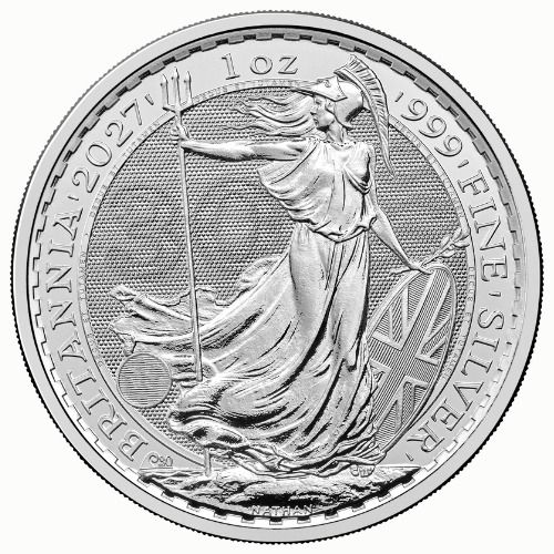 2027\u00201\u0020oz\u0020Silver\u0020Britannia\u0020Coin