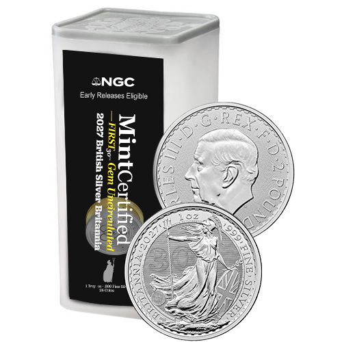 2027\u00201\u0020oz\u0020Silver\u0020Britannia\u0020\u2013\u0020NGC\u0020\u0026\u0020SD\u0020Bullion\u0020MintCertified\u2122\u0020FIRST30\u2122\u0020\u007C\u0020Sealed\u0020Tube\u0020of\u002025