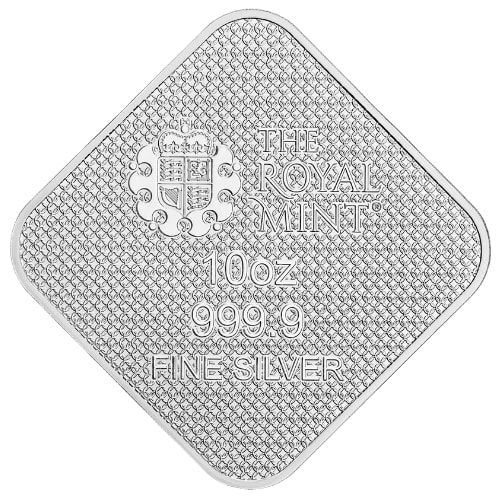 Buy 10 oz The Queen's Beast Completer Silver Bar | SD Bullion