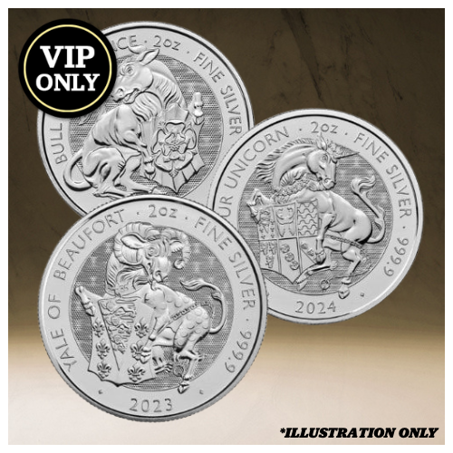 VIP\u0020Offer\u0020\u002D\u00202\u0020oz\u0020Tudor\u0020Beast\u0020Silver\u0020Coin\u0020BU\u0020\u0028Random\u0020Design\u0029