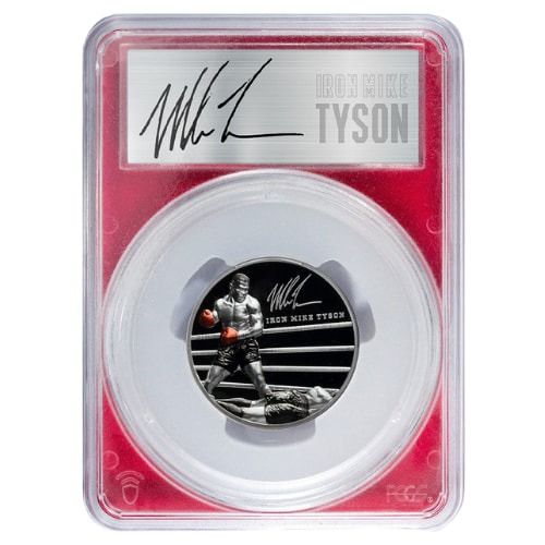 2023\u0020PCGS\u0020PR\u002D70\u00202\u0020oz\u0020Celebrity\u0020Mint\u0020Mike\u0020Tyson\u0020Silver\u0020Coin\u0020\u002D\u0020Signature\u0020Series