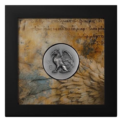 (Silver.925)キプロス異型銀貨 Buy 2024 1 oz Gryphon Antique Silver Coin - Numismatic Icons | SD