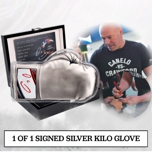 2025\u00201\u0020Kilo\u0020Celebrity\u0020Mint\u0020Dana\u0020White\u0020Silver\u0020Boxing\u0020Glove\u0020\u002D\u0020Legend\u0020Series