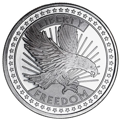 1 oz SD Bullion Silver Freedom Round - Old Design