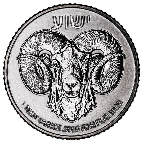 2023\u00201\u0020oz\u0020Ram\u0020of\u0020Calvary\u0020Reverse\u0020Proof\u0020Platinum\u0020Coin