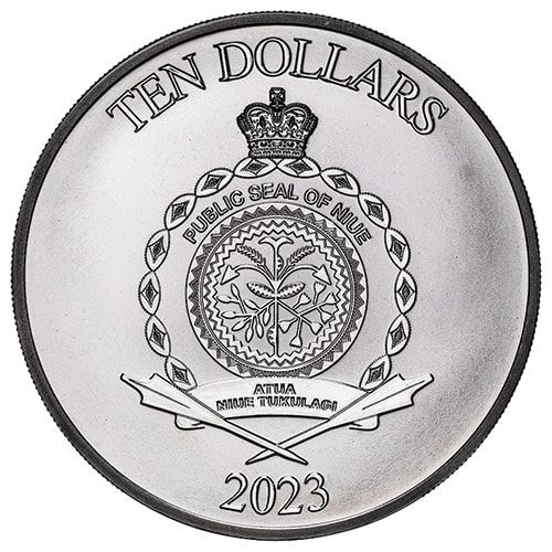 2023 5 oz Sword of Truth Silver Coin - High Relief