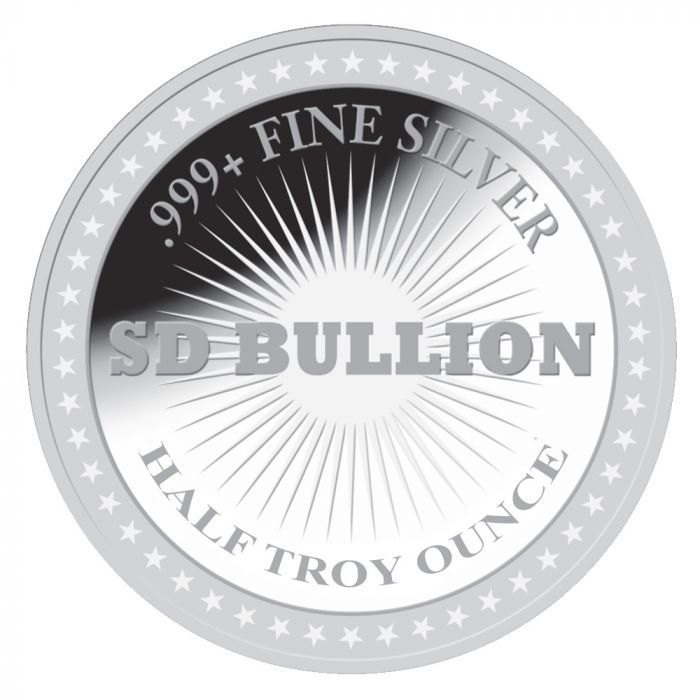 Buy 1/2 oz SD Bullion Silver Freedom Round | SD Bullion