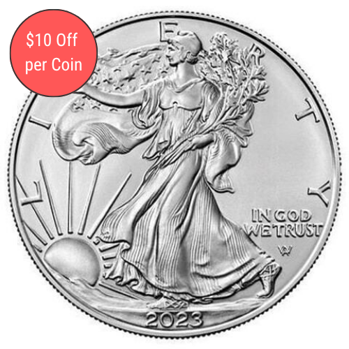 2023\u00201\u0020oz\u0020American\u0020Silver\u0020Eagle\u0020Coin\u0020BU