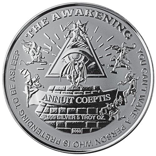 Spirit of a Nation 2018　銀貨セット Buy 5 oz Superbia - Vanity: Seven Deadly Sins Silver Reverse Proof