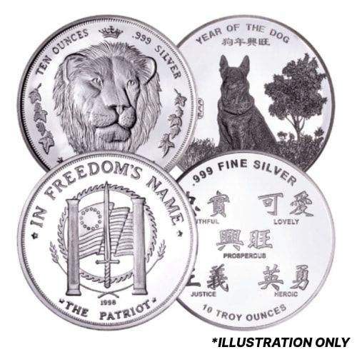 10\u0020oz\u0020Silver\u0020Rounds\u00200.999\u0020Fine\u0020\u002D\u0020Design\u0020Our\u0020Choice
