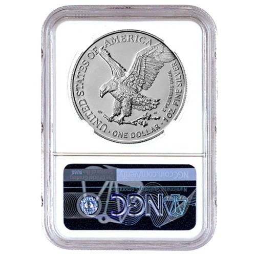 2021～2024年(新品)イーグル銀貨　PCGSS MS70セット アメリカ イーグル銀貨 2021 【PCGS MS70】 世界コイン