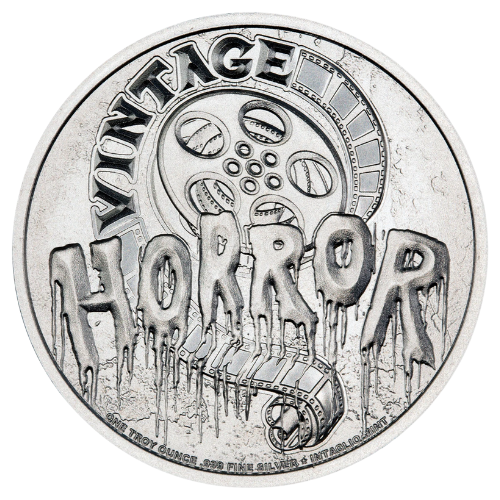 1 oz Frankenstein Silver Round