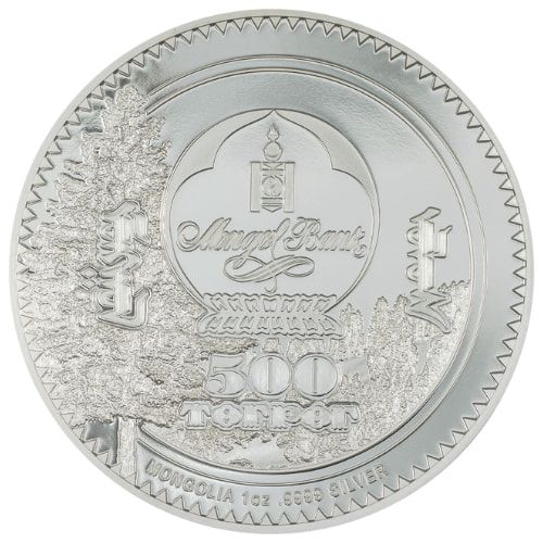 Buy 2024 1 oz Bear High Relief Proof Silver Coin - Woodland