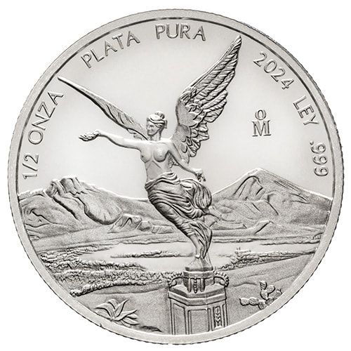2024\u00201\u002F2\u0020oz\u0020Mexican\u0020Silver\u0020Libertad\u0020Coin\u0020BU