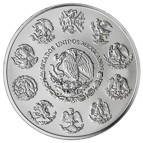 2024 5 oz Mexican Silver Libertad Reverse Proof Coin