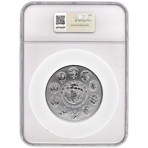 2025 NGC PF-70 First Day of Issue 5 oz Mexican Silver Libertad Reverse Proof Coin