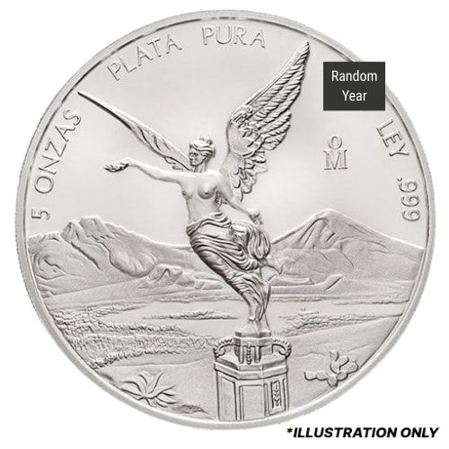 5\u0020oz\u0020Mexican\u0020Silver\u0020Libertad\u0020Coin\u0020\u002D\u0020Random\u0020Year