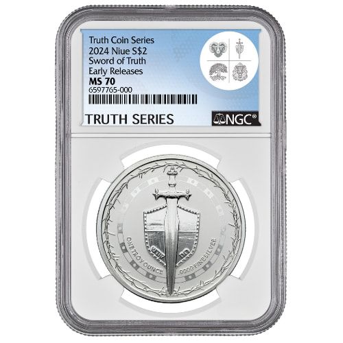 2024\u0020NGC\u0020MS\u002D70\u0020Early\u0020Release\u00201\u0020oz\u0020Sword\u0020of\u0020Truth\u0020Silver\u0020Coin