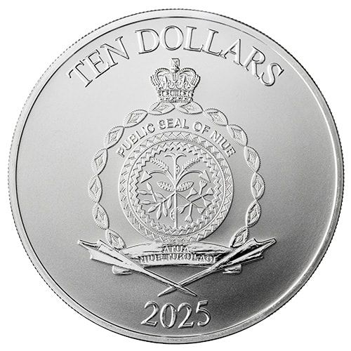 Buy 2025 5 oz Ram of Calvary High Relief Silver Coin | SD
