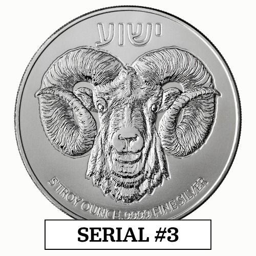 2026\u00205\u0020oz\u0020Ram\u0020of\u0020Calvary\u0020High\u0020Relief\u0020Silver\u0020Coin\u0020\u002D\u0020Serial\u0020\u00233