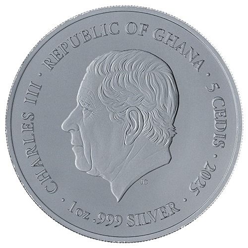 2025 1 oz Patron Saints: St. Michael the Archangel Black Proof Silver Coin