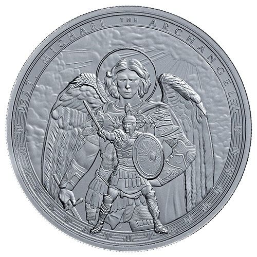 2025\u00201\u0020oz\u0020Patron\u0020Saints\u003A\u0020St.\u0020Michael\u0020the\u0020Archangel\u0020Black\u0020Proof\u0020Silver\u0020Coin