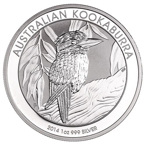 2014\u00201\u0020oz\u0020Australian\u0020Kookaburra\u0020Silver\u0020Coin