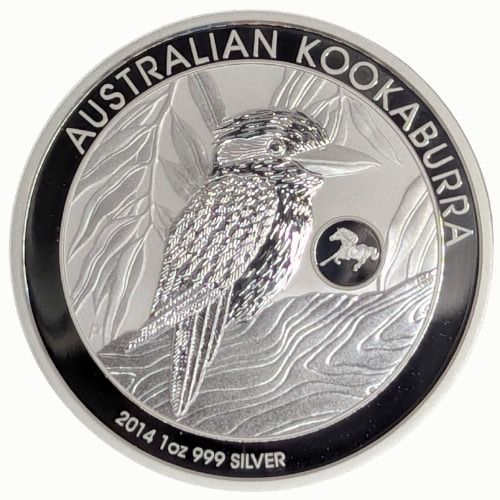 2014\u00201\u0020oz\u0020Australian\u0020Silver\u0020Kookaburra\u0020Coin\u0020with\u0020Lunar\u0020Horse\u0020Privy\u0020Mark