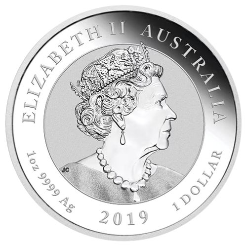 Buy 2019 1 oz Double Dragon Silver Coin | SD Bullion