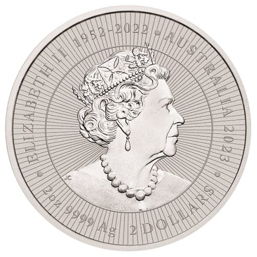 2023 2 oz Australian Next Generation Kangaroo Silver Coin